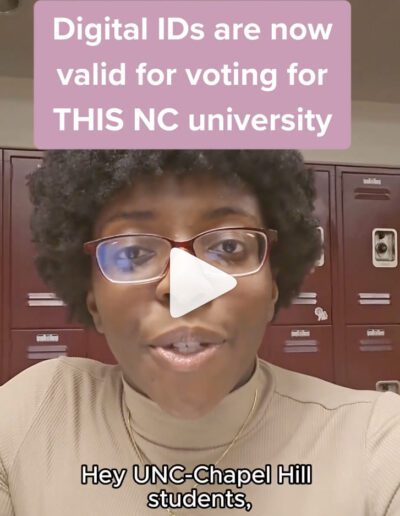 UNC Students Can Vote With Mobile ID